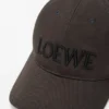 Gorra Futurist Cat de algodón marrón/negro