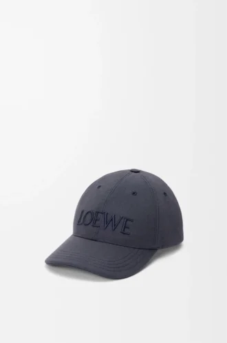 Gorra LOEWE de lona azul marino