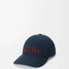 Gorra LOEWE de lona azul marino intenso Gorra LOEWE de lona azul marino intenso