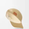 Gorra LOEWE de lona color arena