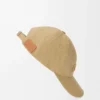 Gorra LOEWE de lona color arena
