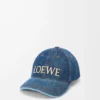 Gorra LOEWE en denim Denim Blue