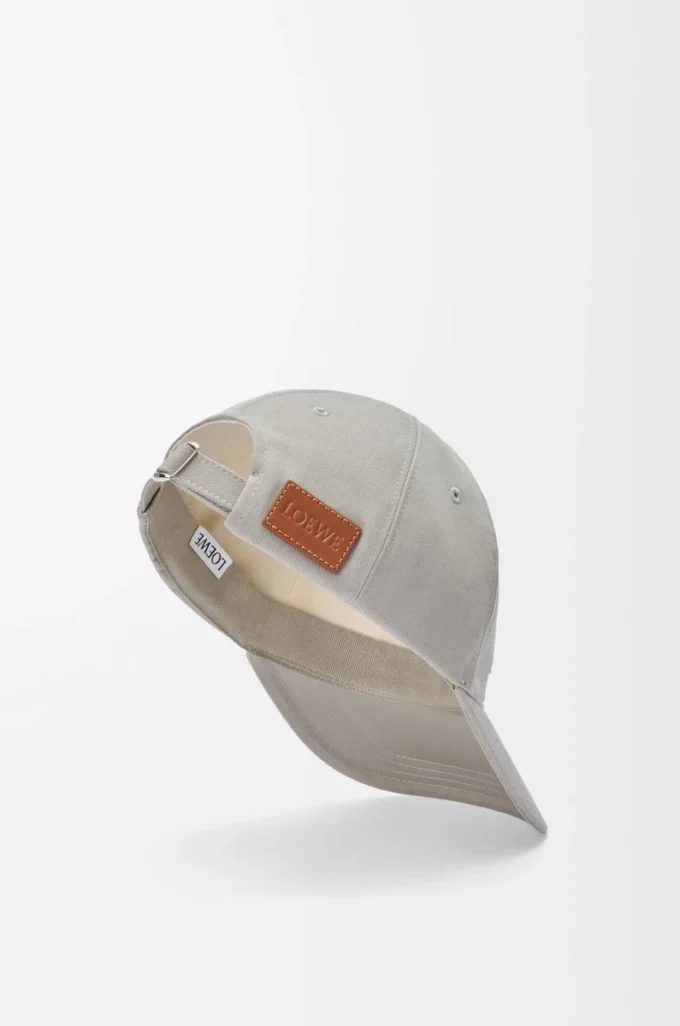Gorra LOEWE en lona gris Lady Gorra LOEWE en lona gris Lady