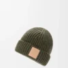 Gorro de cachemira Dark Khaki
