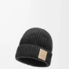 Gorro de cachemira negro Gorro de cachemira negro