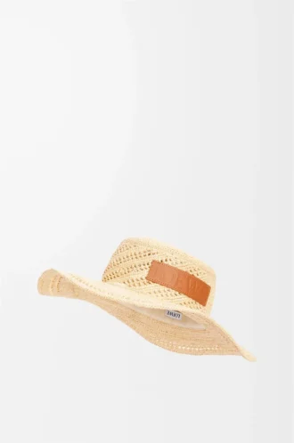 Gorro de pescador de rafia Natural