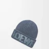 Gorro LOEWE de lana azul grisáceo Gorro LOEWE de lana azul grisáceo