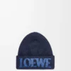 Gorro LOEWE de lana azul marino Gorro LOEWE de lana azul marino