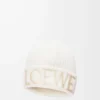 Gorro LOEWE de lana blanco Gorro LOEWE de lana blanco