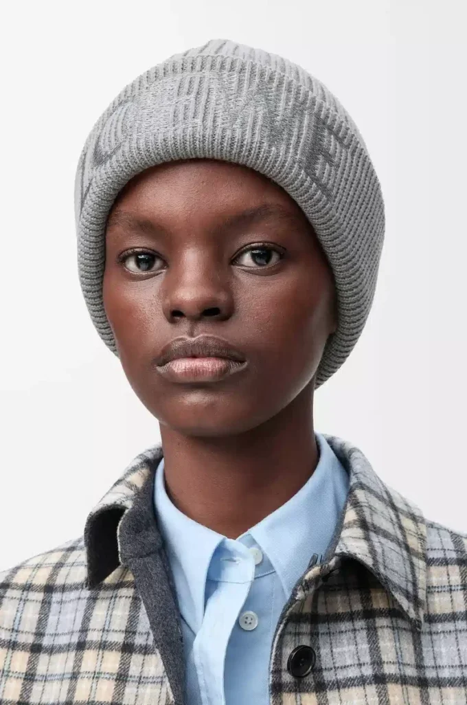 Gorro LOEWE de lana Gris Gorro LOEWE de lana Gris