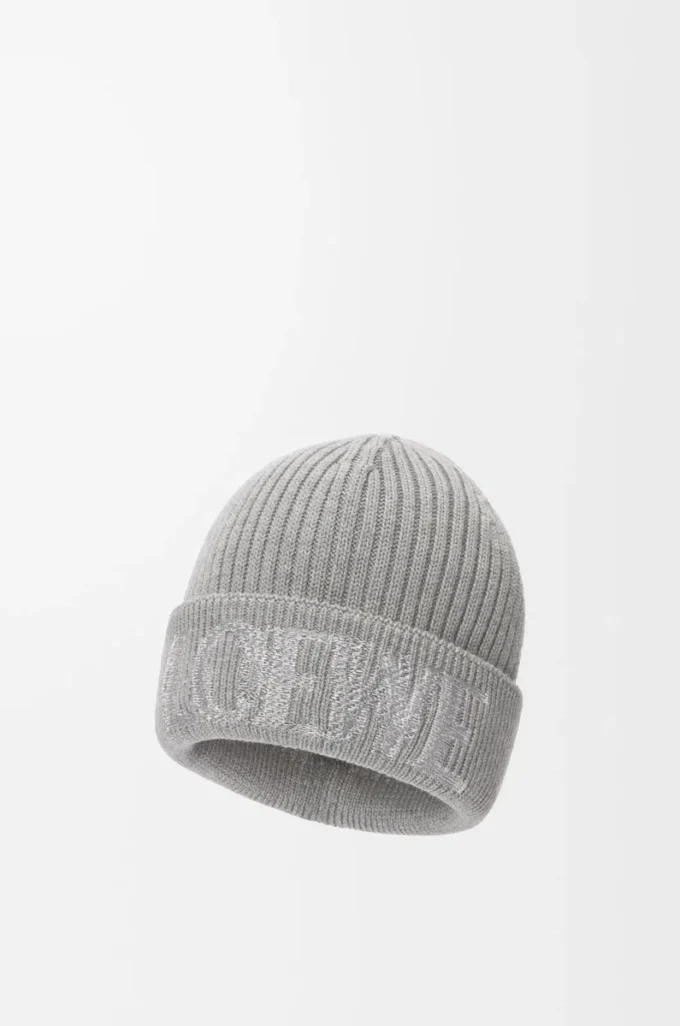 Gorro LOEWE de lana Gris Gorro LOEWE de lana Gris