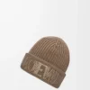Gorro LOEWE de lana marrón claro Gorro LOEWE de lana marrón claro