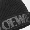 Gorro LOEWE de lana negro Gorro LOEWE de lana negro