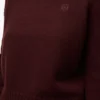 Jersey de cachemira burdeos/multicolor