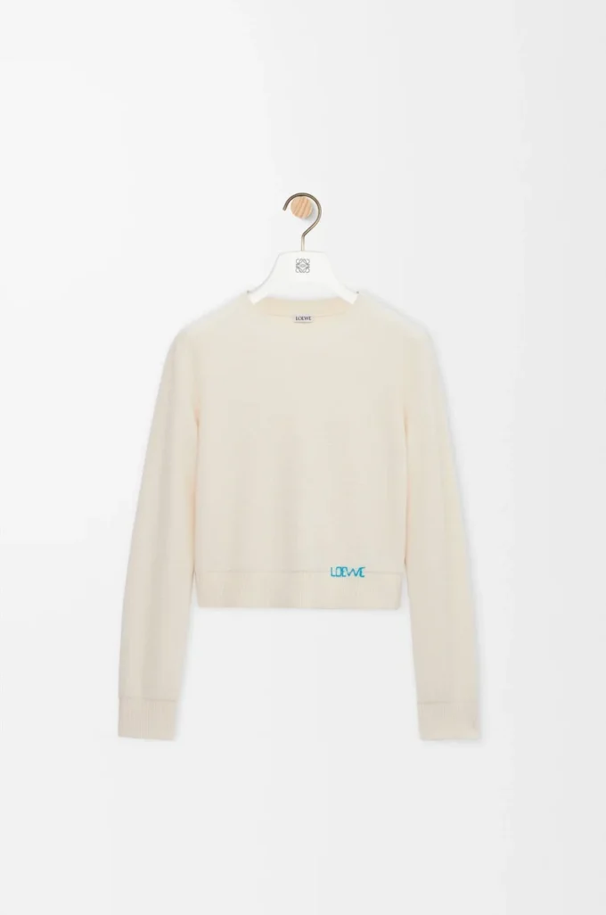 Jersey de lana en color crudo Jersey de lana en color crudo