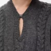 Jersey de lana gris Jersey de lana gris