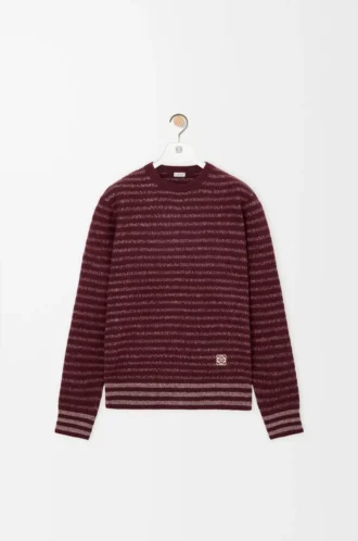 Jersey de lana marrón oscuro