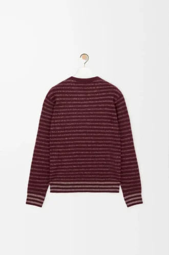 Jersey de lana marrón oscuro