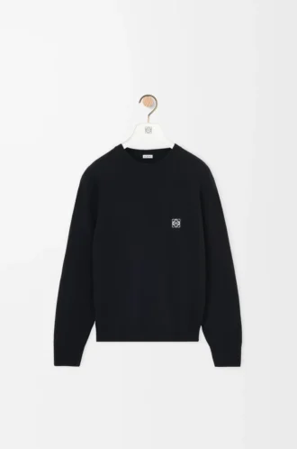 Jersey de lana negro