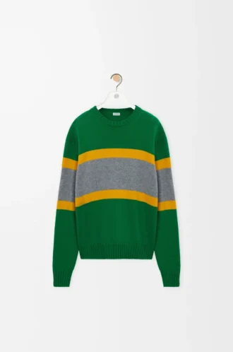 Jersey de lana Verde/Gris