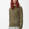 Jersey de lana Verde/Verde caqui Jersey de lana Verde/Verde caqui
