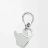 Llavero Futurist Cat Plata/Multicolor Llavero Futurist Cat Plata/Multicolor