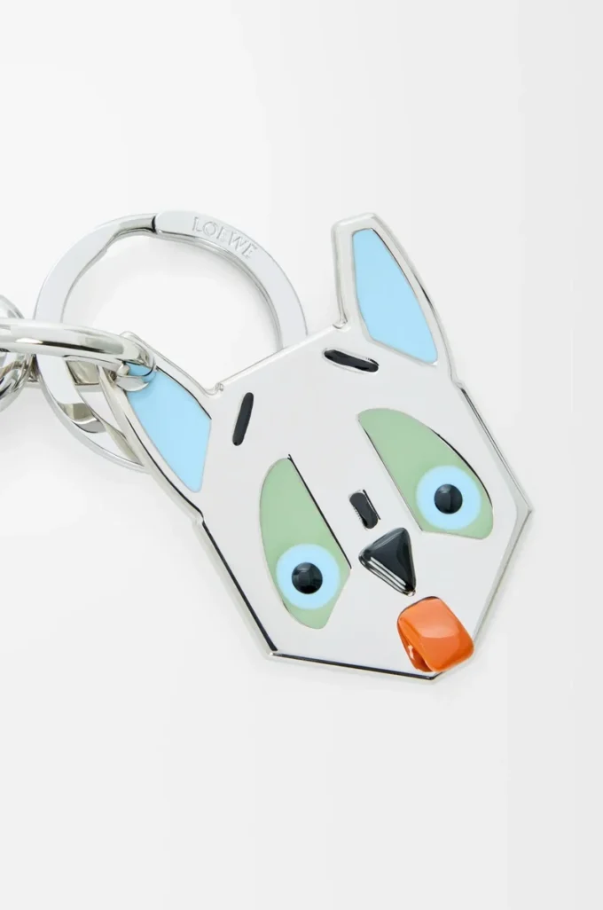 Llavero Futurist Cat Plata/Multicolor Llavero Futurist Cat Plata/Multicolor