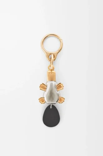 Llavero ornitorrinco Plata/Oro