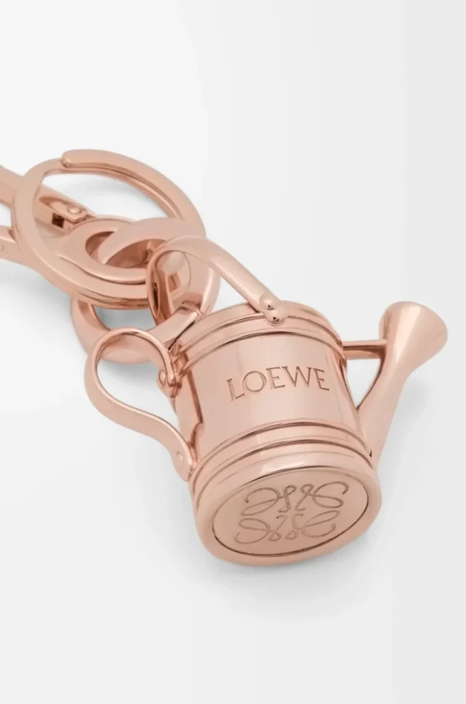 Llavero regadera en oro rosa Llavero regadera en oro rosa
