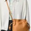 Mini bolso de mano Flamenco en piel de becerro napa Warm Desert Mini bolso de mano Flamenco en piel de becerro napa Warm Desert