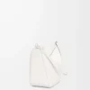 Mini Hammock hobo en piel de becerro clásica Soft White Mini Hammock hobo en piel de becerro clásica Soft White