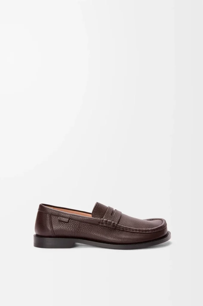 Mocasines Campo en piel de ciervo color Oxblood Mocasines Campo en piel de ciervo color Oxblood