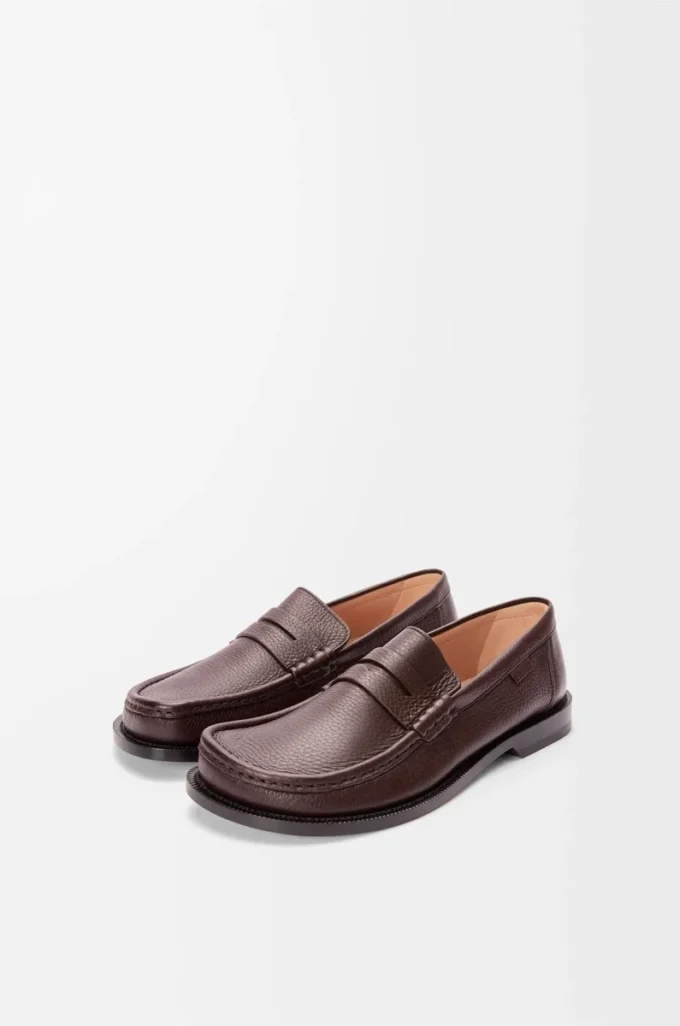 Mocasines Campo en piel de ciervo color Oxblood Mocasines Campo en piel de ciervo color Oxblood