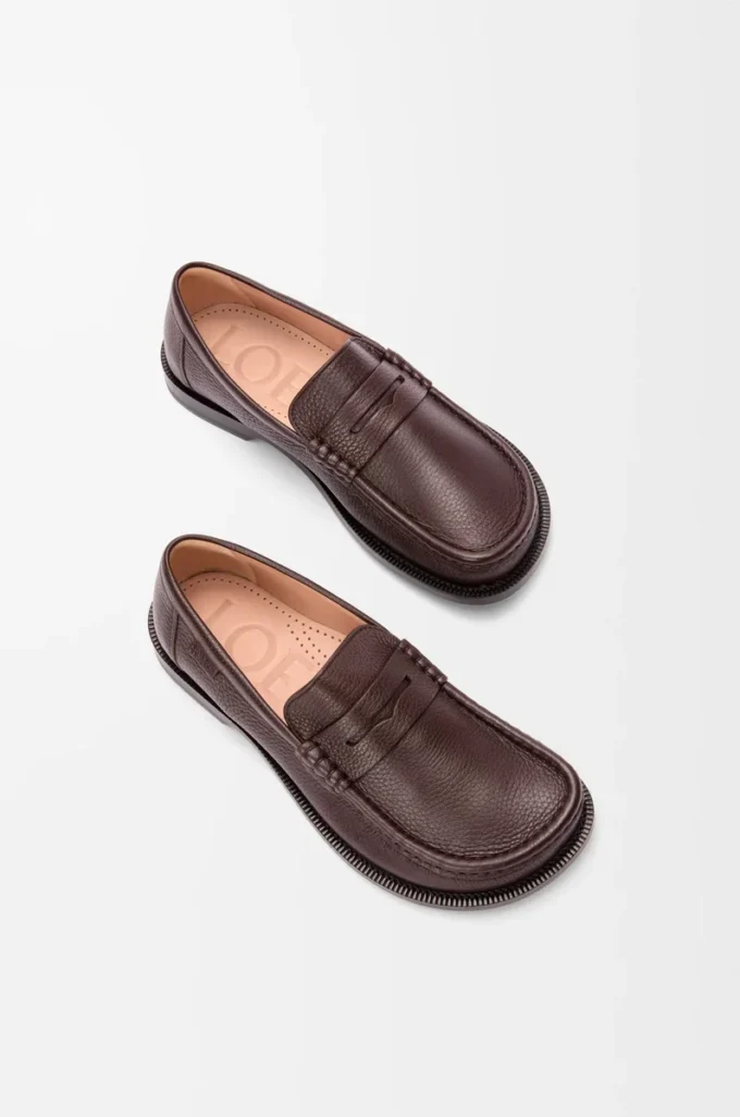Mocasines Campo en piel de ciervo color Oxblood Mocasines Campo en piel de ciervo color Oxblood