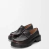 Mocasines Sierra en piel de becerro cepillada marrón oscuro Mocasines Sierra en piel de becerro cepillada marrón oscuro