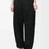 Pantalones cargo de algodón y seda Negro Pantalones cargo de algodón y seda Negro