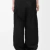 Pantalones cargo de algodón y seda Negro Pantalones cargo de algodón y seda Negro