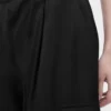 Pantalones cargo de algodón y seda Negro Pantalones cargo de algodón y seda Negro