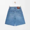 Pantalones cortos Anagram en denim Denim lavado Pantalones cortos Anagram en denim Denim lavado