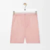 Pantalones cortos de lana color coral Pantalones cortos de lana color coral