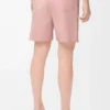 Pantalones cortos de lana color coral Pantalones cortos de lana color coral
