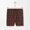 Pantalones cortos de mezcla de lana naranja/negro Pantalones cortos de mezcla de lana naranja/negro
