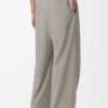 Pantalones cruzados de lana, color beige claro jaspeado Pantalones cruzados de lana, color beige claro jaspeado