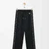 Pantalones de chándal en jersey técnico negro Pantalones de chándal en jersey técnico negro