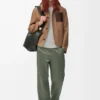 Pantalones de chándal en jersey técnico Verde caqui Pantalones de chándal en jersey técnico Verde caqui