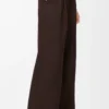 Pantalones de lana Marrón Pantalones de lana Marrón