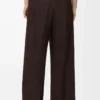 Pantalones de lana Marrón Pantalones de lana Marrón