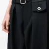 Pantalones de lana Negro Pantalones de lana Negro