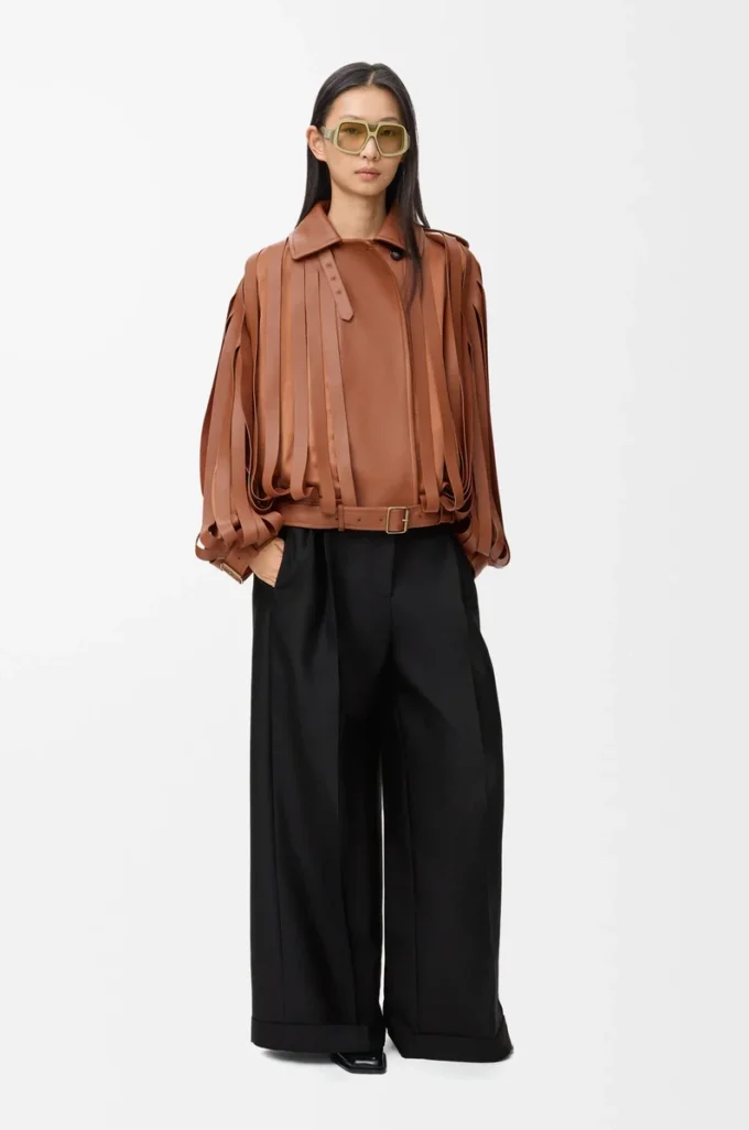 Pantalones de lana y seda Negro Pantalones de lana y seda Negro