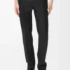 Pantalones de lana y seda Negro Pantalones de lana y seda Negro